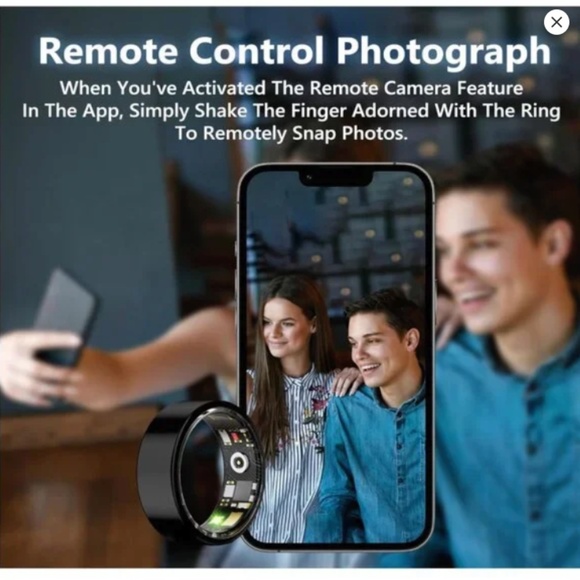 T429 Smart Ring SILVER Next Gen Health, Sleep Monitoring, Fitness Tracker - Picture 5 of 7